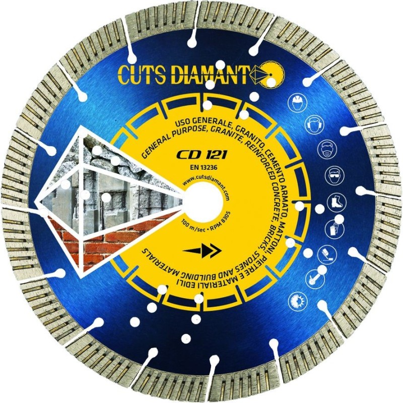 DISCO DIAMANTATO CD121 Alien Cuts Diamant 1983 S.r.l. TekSystemShop