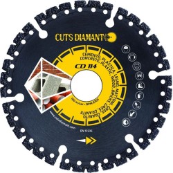 DISCO DIAMANTATO CD114 Multipower Cuts Diamant 1983 S.r.l. TekSystemShop