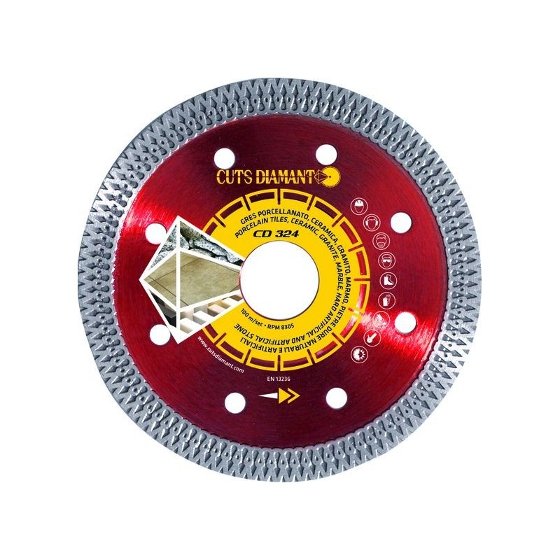 DISCO DIAMANTATO CD324 Power Gres Cuts Diamant 1983 S.r.l. TekSystemShop