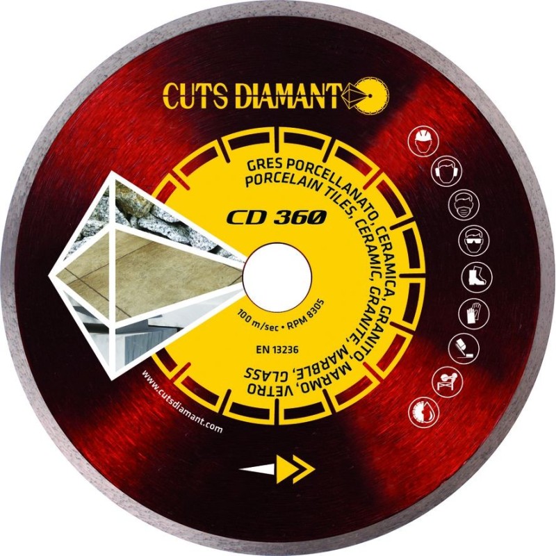 DISCO DIAMANTATO CD360 Cuts Diamant 1983 S.r.l. TekSytemShop