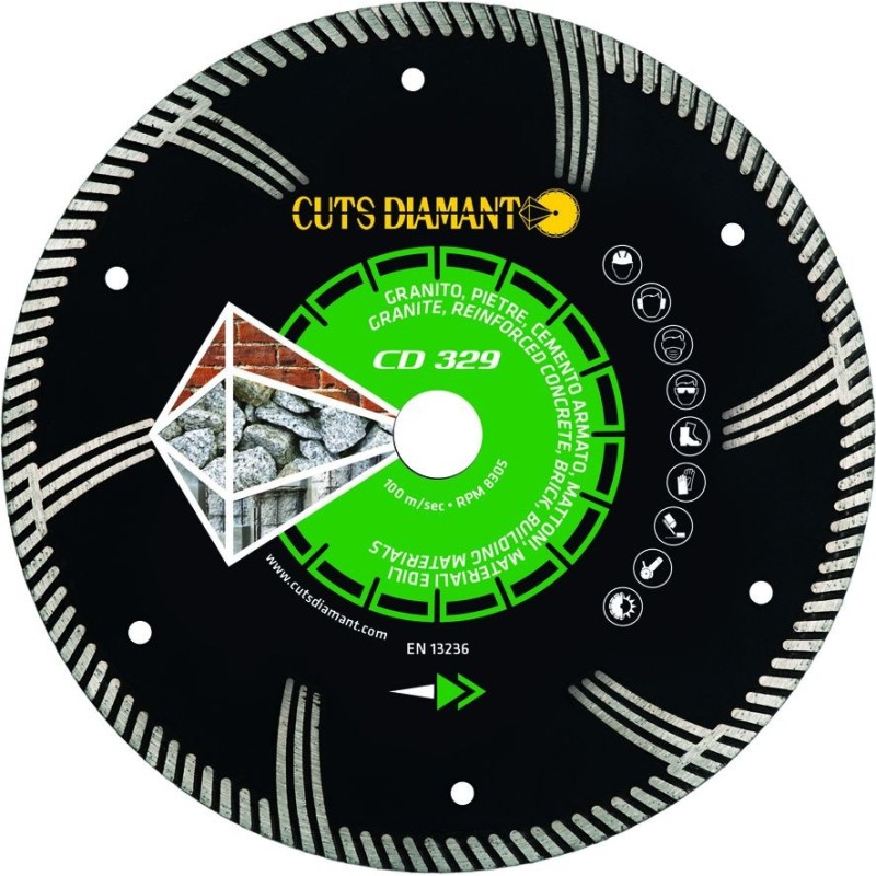 DISCO DIAMANTATO CD329 Cuts Diamant 1983 S.r.l. TekSytemShop