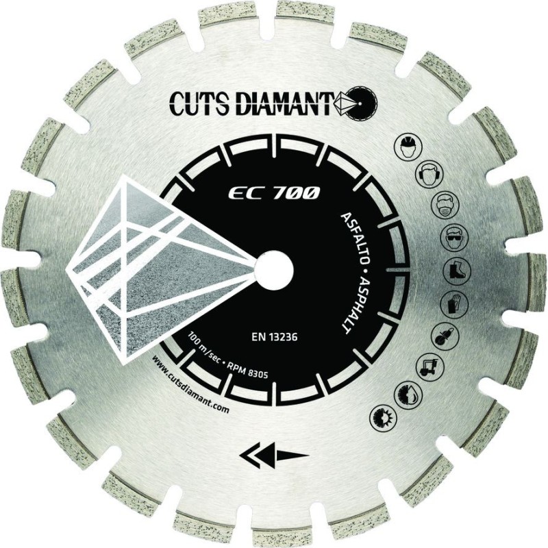 DISCO DIAMANTATO EC700 Cuts Diamant 1983 S.r.l. TekSytemShop