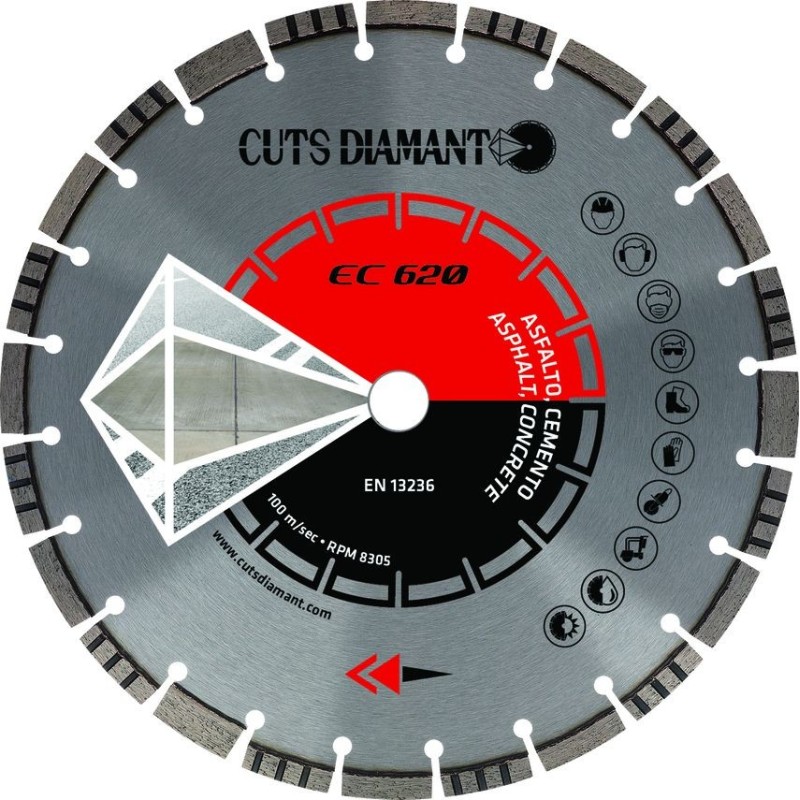 DISCO DIAMANTATO EC620 Cuts Diamant 1983 S.r.l. TekSytemShop