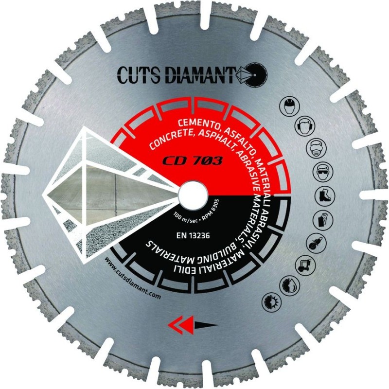 DISCO DIAMANTATO CD703 Cobra Cuts Diamant 1983 S.r.l. TekSytemShop