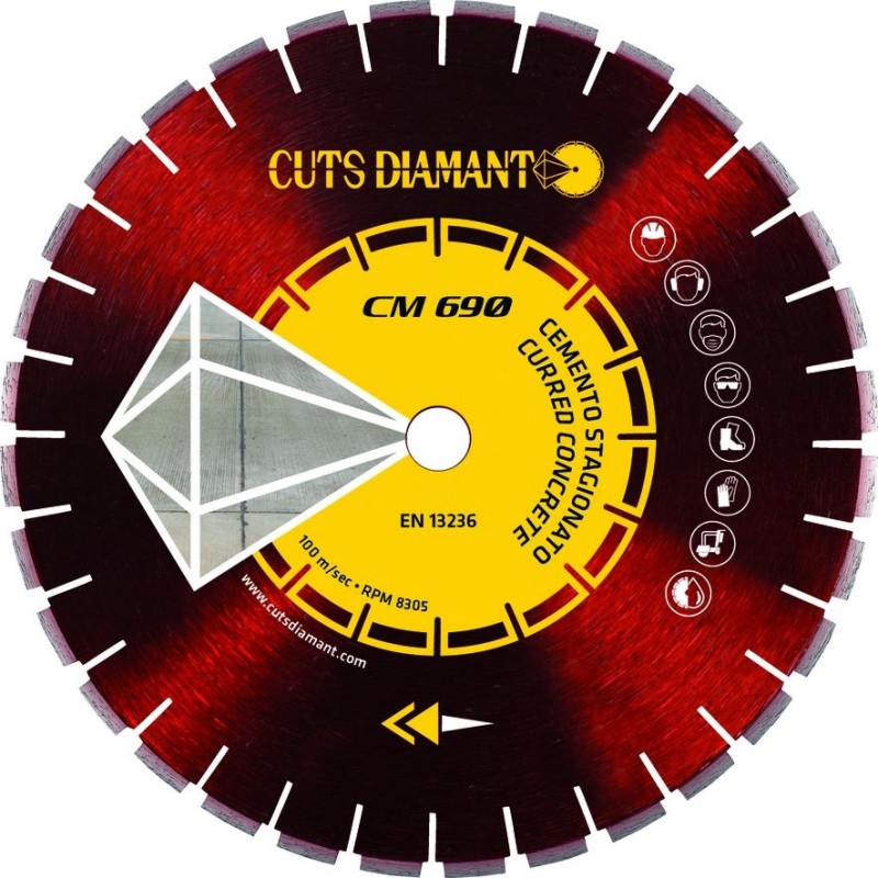 Mola Diamantata CM690 Cuts Diamant 1983 S.r.l. TekSytemShop