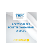 ACCESSORI FORETTI DIAMANTATI A SECCO